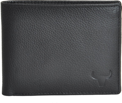 

Adams Men Black Genuine Leather Wallet(6 Card Slots)