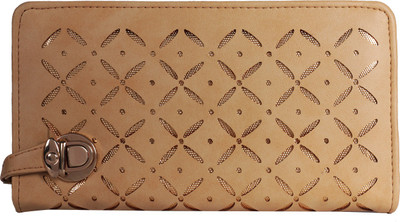 

Fantosy Women Casual Beige Artificial Leather Wrist Wallet
