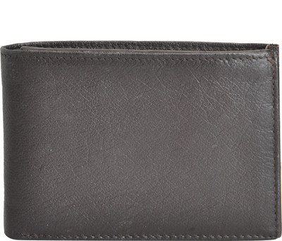 

Adams Men Brown Genuine Leather Wallet(6 Card Slots)