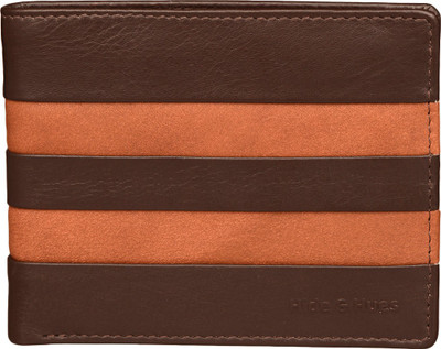 

Hide & Hues Men Brown Genuine Leather Wallet(8 Card Slots), Chocolate brown-mr