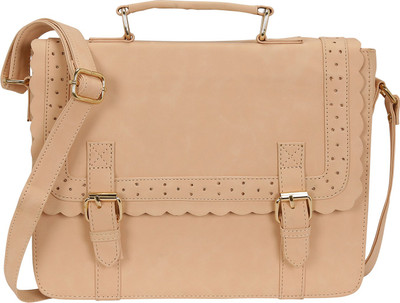 

Bagclan Buckle up sling - Peach Sling Bag(Beige, 5 L)