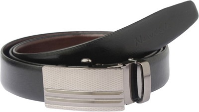 

Newhide Men Formal Black, Brown Genuine Leather Reversible Belt