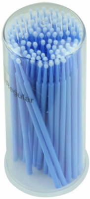 

NESA 100Pcs/Pack Hot Lint Disposable Makeup Micro brushes Eyelash Extension Tools(Pack of 100)