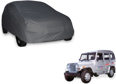 MOCKHE Car Cover For Mahindra Marshal (Without Mirror Pockets)(Grey)