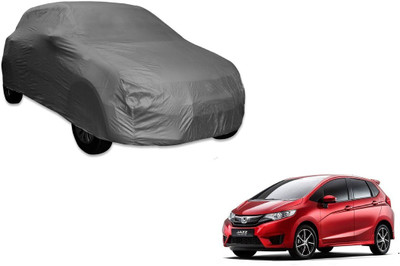 MOCKHE Car Cover For Honda Jazz (Without Mirror Pockets)(Grey)