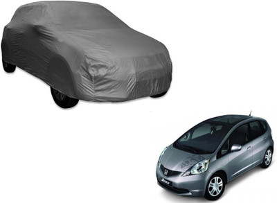 MOCKHE Car Cover For Honda Jazz (Without Mirror Pockets)(Grey)