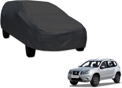 MOCKHE Car Cover For Nissan Terrano (Without Mirror Pockets)(Grey)