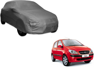 MOCKHE Car Cover For Hyundai Getz (Without Mirror Pockets)(Grey)