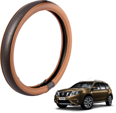 

Autofy Steering Cover For Toyota Etios Liva(Tan, Leather)