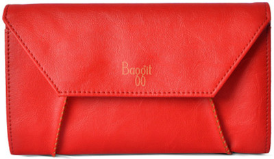 

Baggit Casual Red Clutch