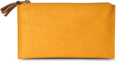 

Baggit Casual Yellow Clutch