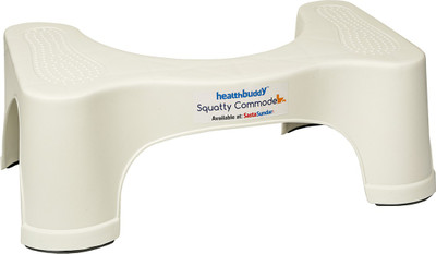 

Healthbuddy 123 Indian Commode(Off White)