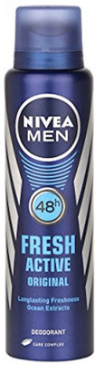 

Nivea Nivea Men fresh active original Body Spray - For Men Deodorant Spray - For Men(150 ml)
