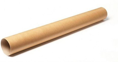 

nClans Mailing tubes 21 inch Document Tubes(Brown, 10 Tubes)