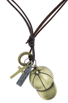 

the jewelbox Cool Cap Plain Bronze Dog Tag