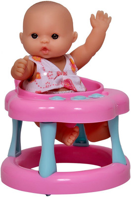 

Toyshine 6 Inches Baby in the Walker Baby Doll, Non-toxic(Multicolor)
