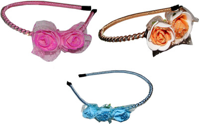 

Vatsalya Creation Combo of Multi Color Metal Hairbands Hair Band(Multicolor)