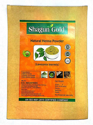 

Shagun Gold Henna,(400 g)