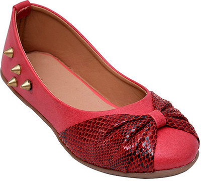 

Glitzy Galz Girls Slip-on Flats(Red
