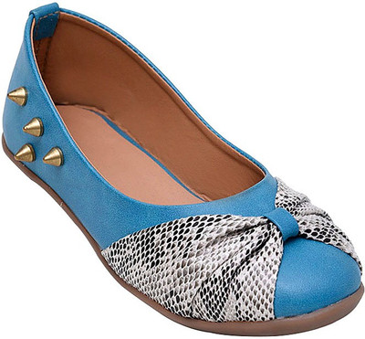 

Glitzy Galz Girls Slip-on Flats(Blue