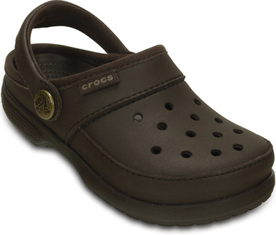 

Crocs Boys Slip On Slipper Flip Flop(Brown