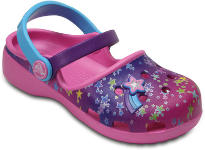 

Crocs Girls Slip On Slipper Flip Flop(Multicolor, Pink