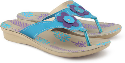 

Footfun Boys & Girls Slip On Slipper Flip Flop(Blue