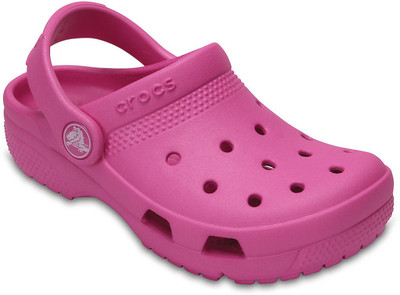 

Crocs Girls Slip On Slipper Flip Flop(Pink