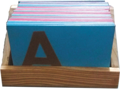 Aadi Publications Sand Paper Capital Alphabets(Multicolor)