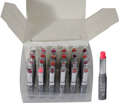 

ADS glossy lipstick set of 24(multicolor)