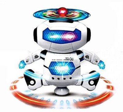 

AR Enterprises Musical naughty dancing robot(Multicolor)