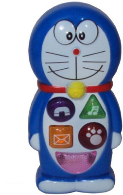 

BASAVA Doraemon Phone with Flashing Lights and Music for Kids(Multicolor)