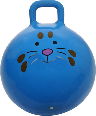 

Aarushi inflatable Hopper Ball with Handle(Blue)