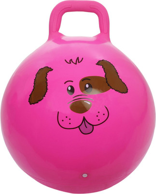 

Aarushi inflatable Hopper Ball with Handle(Pink)