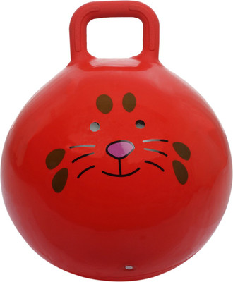 

Aarushi inflatable Hopper Ball with Handle(Red)
