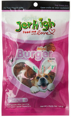 

Jer High Dog Treat Pet Care Chicken Dog Treat(100 g, Pack of 3)
