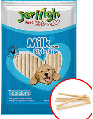 

Jer High Dog Treat Pet Care Milk Dog Treat(100 g, Pack of 3)