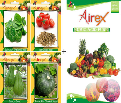 

Airex Spinach (Palak), Tomato, Banga, Pumpkin Seed(20 per packet)