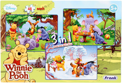 Frank Winnie the Pooh 3 In 1(144 Pieces)