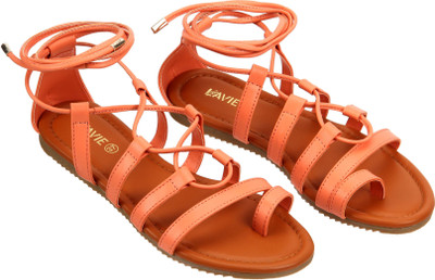 

Lavie Women Peach Flats