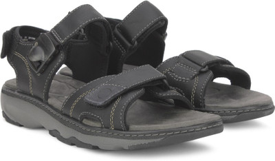 

Clarks Men Black Sports Sandals
