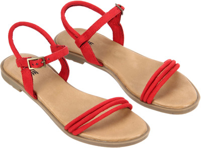 

Lavie Women Red Flats