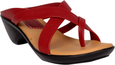 Bora Bora Women Maroon Wedges