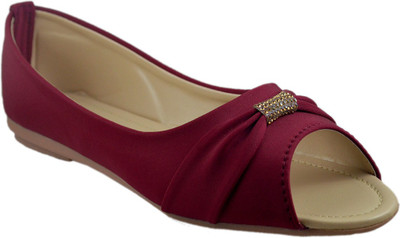 

Leatherwood1 Women Maroon Flats
