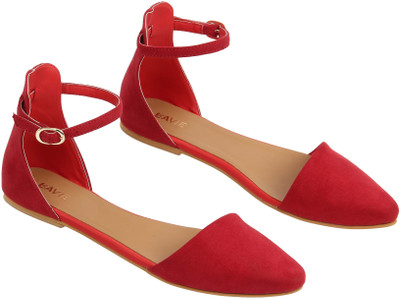 

Lavie Women Red Flats
