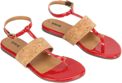 

Lavie Women Red Flats