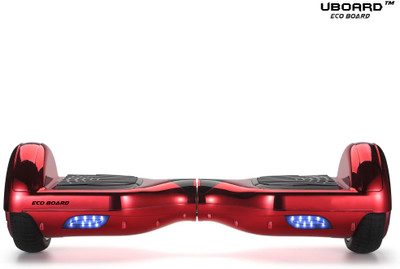 

Uboard ECO Board 6.5” Electric Hoverboard Electric Scooter Scooter(Red Crome)
