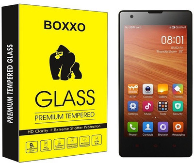 Boxxo Tempered Glass Guard for Mi Redmi 1S(Pack of 1)