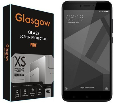 Glasgow Tempered Glass Guard for Mi Redmi 4(Pack of 1)