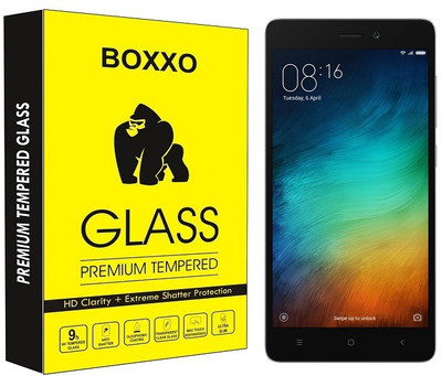 Boxxo Tempered Glass Guard for Mi Redmi 3S Prime(Pack of 1)